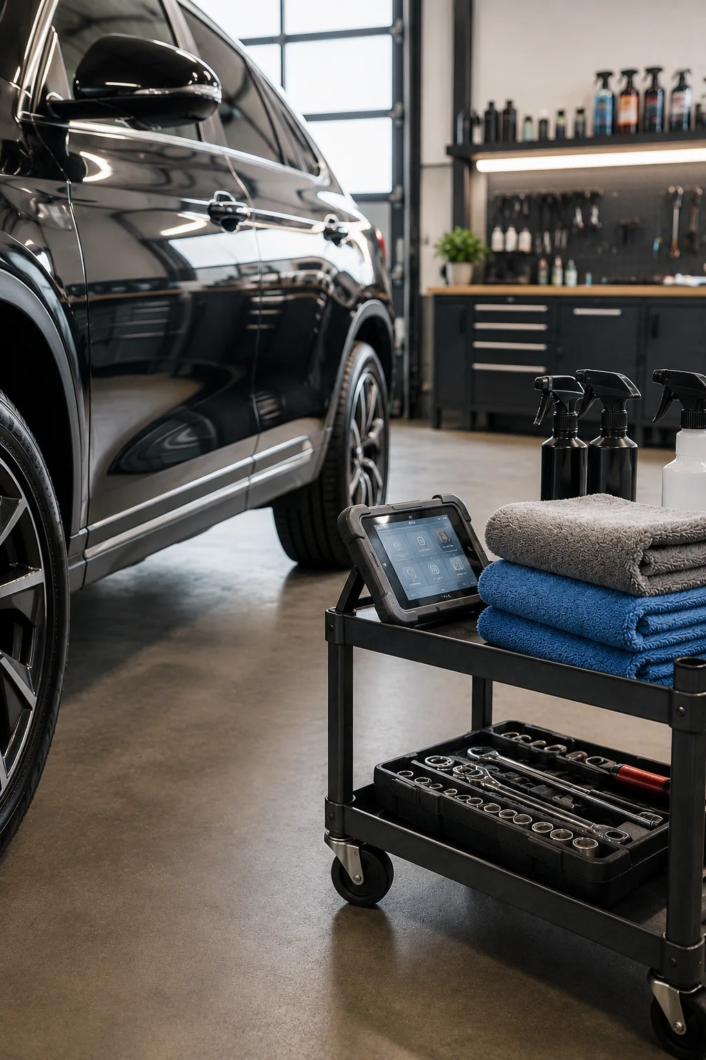 Auto Services website system