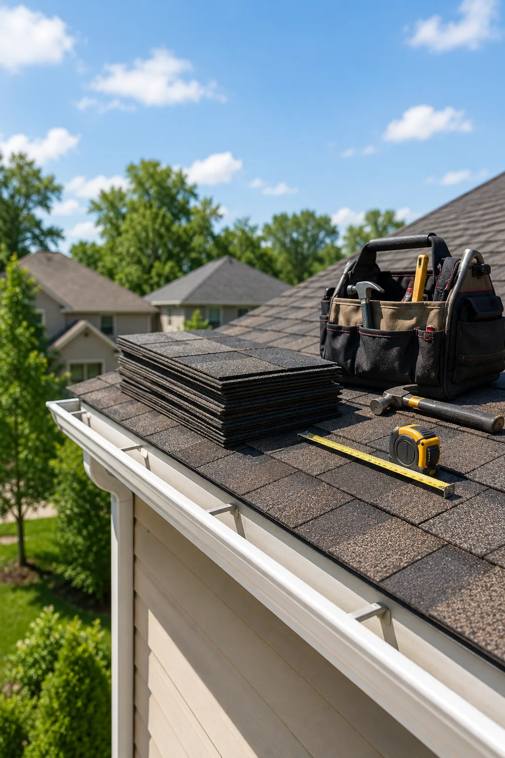 Roofing website system